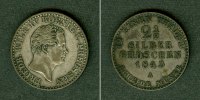 Altdeutschland 2 1/2 Groschen Preussen 2 1/2 Silber Groschen 1843 A ss -
