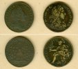 Medaillen Notgeld Token Token Lot: Medaille 2x FRANKREICH Louis XIV. s-ss -