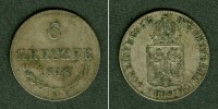 Österreich & Ungarn Österreich Ungarn Kaiserreich 6 Kreuzer 1848 A ss-vz -