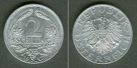 Österreich & Ungarn 2 Schillinge Österreich 2 Schilling 1947 f.st -
