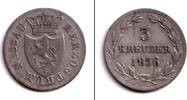 Altdeutschland 3 Kreuzer Nassau 3 Kreuzer 1836 f.ss -