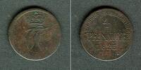 Altdeutschland 4 Pfennig Anhalt Bernburg 4 Pfennige 1823 ss- -
