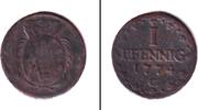 Altdeutschland Pfennig Sachsen 1774 C f.ss -