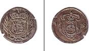 Altdeutschland 1 Pfennig Sachsen 1689 IK vz-st -