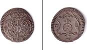 Altdeutschland 1 Pfennig Sachsen 1726 IGS vz -