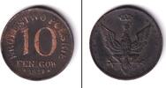Alle Welt 10 Fenigow POLEN 10 Fenigow 1917 FF ss/ss-vz selten -