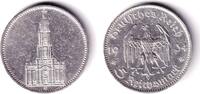 Drittes Reich 5 Mark DEUTSCHES REICH 5 Reichsmark 1934 E (J.357) ss -