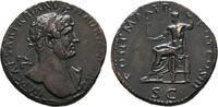 RÖMISCHE KAISERZEIT Æ-Sesterz Hadrianus, 117-138. -