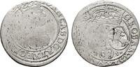 POLEN 6 Groschen Johann Kasimir, 1649-1668.