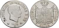 ITALIEN 5 Lire Napoleon, 1805-1814.