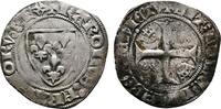 FRANKREICH Blanc dit Guénar o.J. (1385) Charles VI, 1380-1422. Sehr schö... 100,00 EUR  zzgl. 4,00 EUR Versand