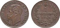 ITALIEN Ku.-Centesimo Victor Emanuel II., 1859-1861-1878.