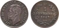 ITALIEN Ku.-Centesimo Victor Emanuel II., 1859-1861-1878.