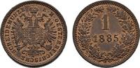 KAISERREICH ÖSTERREICH Ku.-Kreuzer Franz Josef I., 1848-1916. -