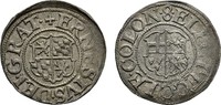 KÖLN Ernst von Bayern,  1583-1612. 8 Heller o.J. Deutz Vorzüglich
