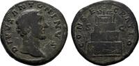 RÖMISCHE KAISERZEIT Æ-Sesterz Antoninus II. Marcus Aurelius, 161-180 für Divus Antoninus. -