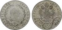 RÖMISCH-DEUTSCHES REICH 20 Kreuzer Franz II., 1792-1835. -