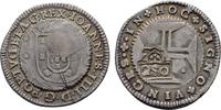 BRASILIEN 250 Reis Pedro II., 1683-1706. -