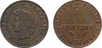 FRANKREICH 1 Centime 3. Republik, 1870-1940. -