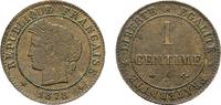 FRANKREICH 1 Centime 3. Republik, 1870-1940. -