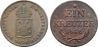 RÖMISCH-DEUTSCHES REICH 1 Kreuzer Franz II., 1792-1835. -