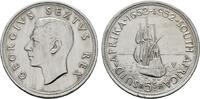 SÜDAFRIKA 5 Shillings George VI., 1937-1952. -