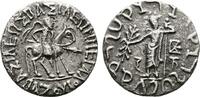 INDIA AR-indische Tetradrachme Scythen. Azes I., 60-20 v. Chr. -