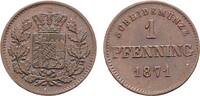 BAYERN Pfennig Ludwig II., 1864-1886. -