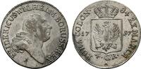BRANDENBURG-PREUSSEN 1/6 Taler Friedrich Wilhelm III., 1797-1840. -
