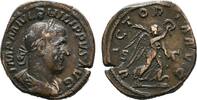 RÖMISCHE KAISERZEIT Æ-Sesterz Philippus I., 244-249. -