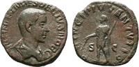 RÖMISCHE KAISERZEIT Æ-Sesterz Herennius Etruscus, 251. -