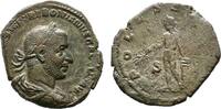 RÖMISCHE KAISERZEIT Æ-Sesterz Trebonianus Gallus, 251-253. -