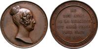 BELGIEN Bronzemedaille Leopold I., 1830-1865. -