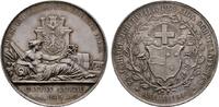 SCHWEIZ Kanton. Silbermedaille 1849 (v. Bovy.) Fast Stempelglanz