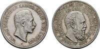 BRANDENBURG-PREUSSEN Silbermedaille Wilhelm II., 1888-1918. -