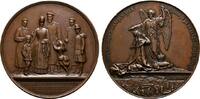 RUSSLAND (EISENBAHN) Alexander III., 1881-1894. Bronzemedaille 1888, (v. Grilliches jr.) Auf die Rettung der Zare Kl. Kratzer und Druckstellen im Ran