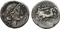 RÖMISCHE REPUBLIK AR-Denar 82-81 v. Chr., C. ANNIUS T.F. T.N. und L. FABIUS L.F. HISPANIENSIS -