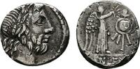 RÖMISCHE REPUBLIK AR-Quinar 88 v.Chr., CN. Cornelius Lentulus Marcellinus. -