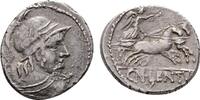 RÖMISCHE REPUBLIK AR-Denar 88 v.Chr., CN. Cornelius Lentulus Marcellinus. -