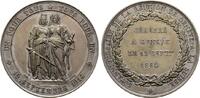 SCHWEIZ Versilberte Bronzemedaille Kanton. -
