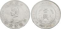 CHINA 1 Dollar o.J. (1927). Sun Yat Sen. Fast Stempelglanz 280,00 EUR  zzgl. 4,00 EUR Versand