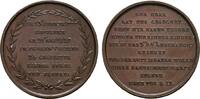 LEININGEN Bronzemedaille 1827, Vorzüglich +
