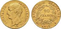 FRANKREICH 20 Francs AN 12, A. Napoléon I, 1804-1814, 1815. Vorzüglich/Stempelglanz