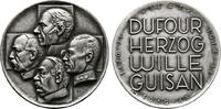 SCHWEIZ mattierte Silbermedaille 1945 (v. Huguenin) Prägefrisch 140,00 EUR  zzgl. 4,00 EUR Versand