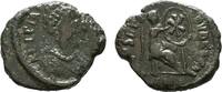 RÖMISCHE KAISERZEIT Æ-Follis Theodosius I., 379-395, für Aelia Flaccilla.