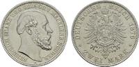 Mecklenburg-Schwerin 2 Mark Friedrich Franz II., 1842-1883.