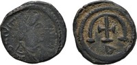 BYZANZ Æ-Pentanummion Iustinianus I., 527-565.