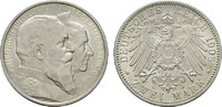 Baden 2 Mark Friedrich I., 1852-1907. Bild
