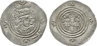 SASANIDEN AR-Drachme Khusro II., 591-628.