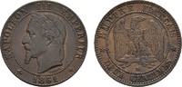 FRANKREICH Ku.-2 Centimes Napoléon III, 1852-1870. -